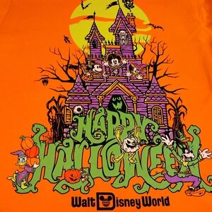 Disney Parks -Walt Disney World- Mickey & Friends, Happy Halloween T-Shirt Large